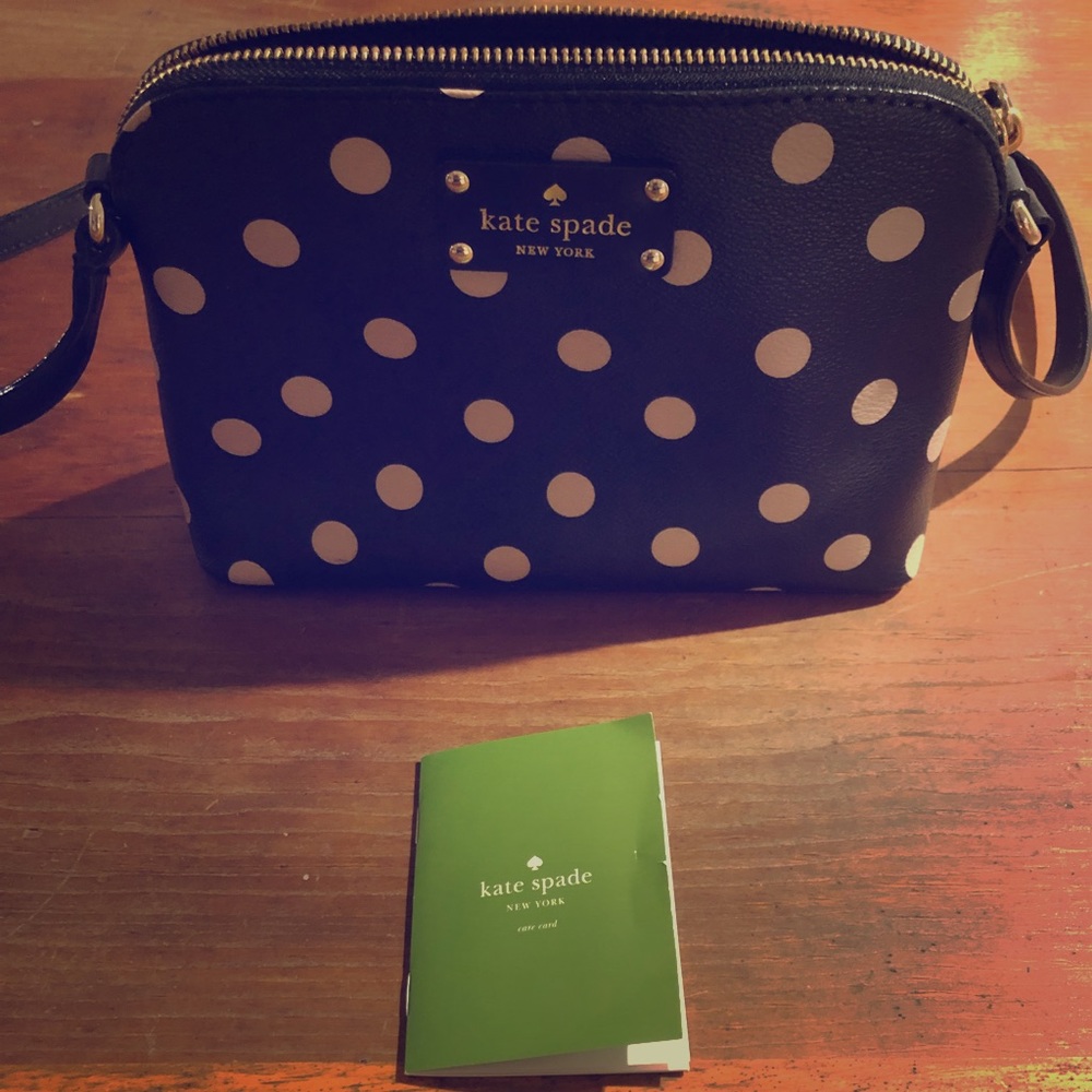 Kate Spade polkadot crossbody bag